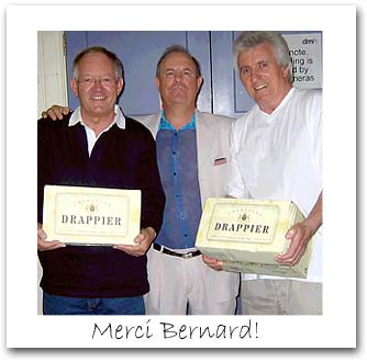 BB, Bernard Broche and Bruce with Shampoo