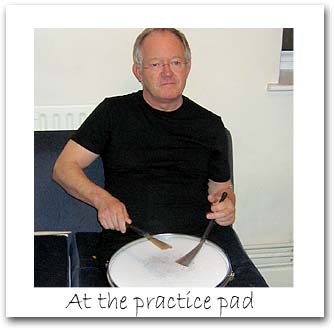 BB and practice pad