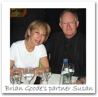 Brian Goode's partner Susan with BB
