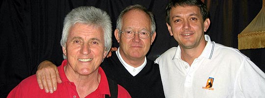 Bruce, BB and Warren at rehearsals.