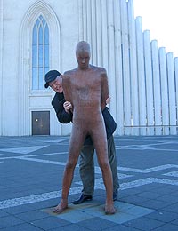 Some of the Reykjavik crowd were a little eccentric! 