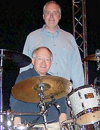 With Phil Jarvis.
