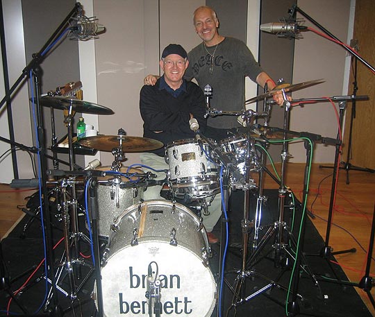 With Peter Frampton. 