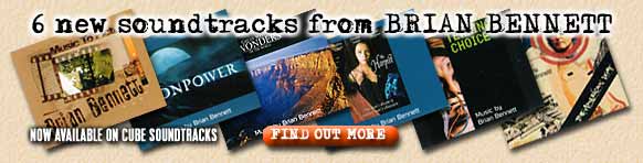 6 new soundtrack albums from Brian Bennett