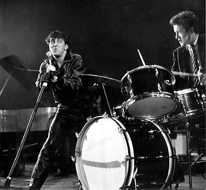 With Gene Vincent