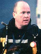 Steve McFadden in 'Flame'